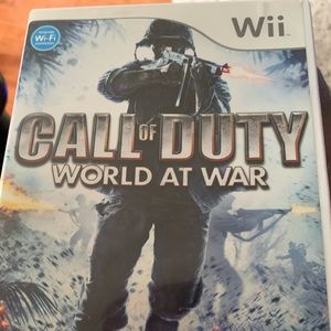Wii call of duty